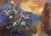 Odilon Redon Ophelia Among the Flowers Spain oil painting artist